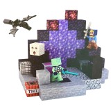 Set Constructie Magnetica Minecraft Magnet World 133 Piese dragonul din caverna