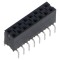 Conector SAMTEC 16 pini soclu tată THT