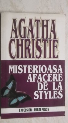 Agatha Christie - Misterioasa afacere de la Styles foto