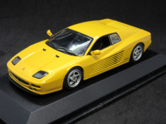 Macheta Ferrari 512 Minichamps 1:43 foto