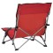 Scaune pliante 2 buc. Material textil rosu - 4