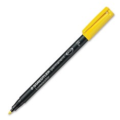 Marker permanent LUMOCOLOR 0.6mm Galben