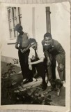 Anii 30-40 Georges Dumitresco cu prieteni, Bucuresti, pictor si medic Elvetia