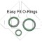NRF 35845 EASY FIT Condensator, climatizare