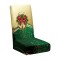 Husa pentru scaun, flippy, tematica craciun, model 1 clopotei, verde/auriu