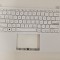 Carcasa superioara cu tastatura palmrest Laptop, Asus, VivoBook 14 A1404Z, A1404ZA, 90NB1009-R34UI0, X1404ZA-1P, FAXJW004010, 39XJWTAJN60, alba, layou