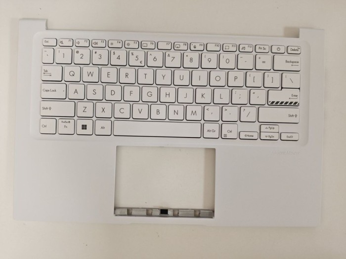 Carcasa superioara cu tastatura palmrest Laptop, Asus, VivoBook 14 A1404Z, A1404ZA, 90NB1009-R34UI0, X1404ZA-1P, FAXJW004010, 39XJWTAJN60, alba, layou