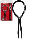Cumpara ieftin Inel Penis, Push Monster - Black Hot Love Ring - Negru, reglabil