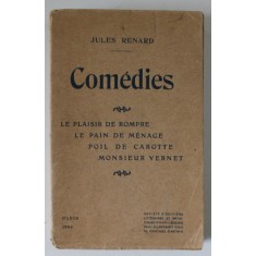 JULES RENARD , COMEDIES , 1904