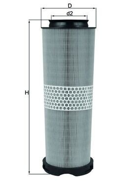 MAHLE LX 1020/1 Filtru aer