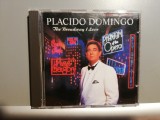 Placido Domingo - The Broadway.. (1991/Warner/UK) - CD ORIGINAL/Stare: ca Nou