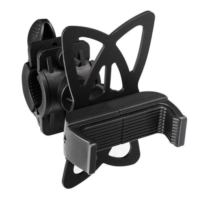 Suport de telefon bike mount pentru biciclete, motocicleta si masina, carucior pentru copii, grip elastic, black foto