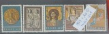 TS21 - Timbre serie Grecia 1964 Mi845-849, Stampilat