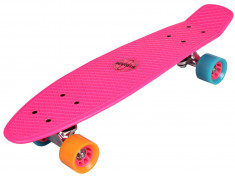 Flip Plastic Pennyboard, 22,5in pink foto