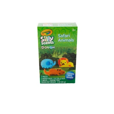 CRAYOLA SILLY SCENTS SET MIC ANIMALELE DIN SAFARI CU ACCESORII foto