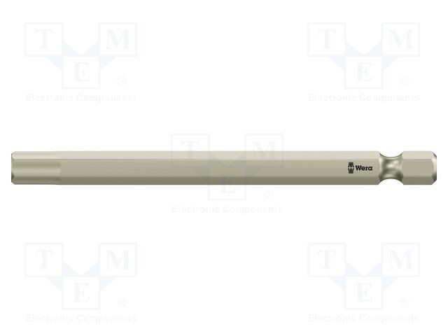Capăt de șurubelniță imbus Hex-Plus 6mm WERA, 89mm, oțel inoxidabil
