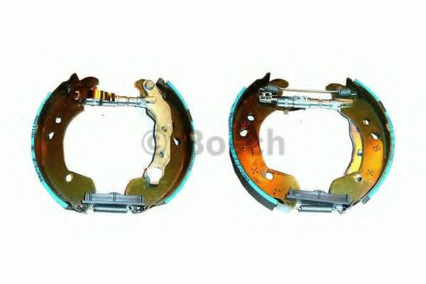 Set saboti frana NISSAN NOTE (E11) (2006 - 2013) BOSCH 0 204 114 626