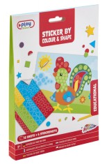 Set abtibilduri culori si forme - In natura PlayLearn Toys foto