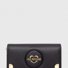 Love Moschino poseta culoarea negru