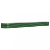 Cumpara ieftin Strat inaltat gradina 512x80x36 cm otel galvanizat