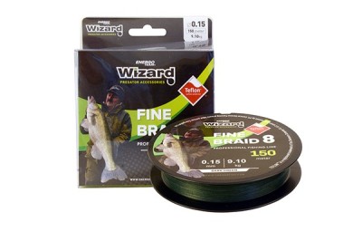L&amp;amp;K FINE BRAID 8 0,06 150M 4KG DARK GREEN foto