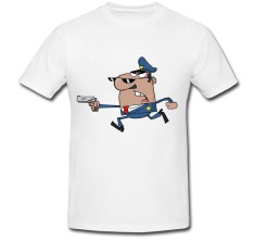 Tricou &amp;quot; Cartoon Donut &amp;quot; foto