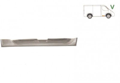 Element reparatie usa Mercedes Vito W638 1996-2003, segment portiera fata dreapta, partea de jos foto