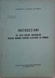 Instructiuni de paza contra incediilor pentru ramura energiei electrice si termice (PE 009/71)