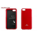 Husa Mercury Jelly Apple iPhone 4/4S Rosu Blister, Silicon