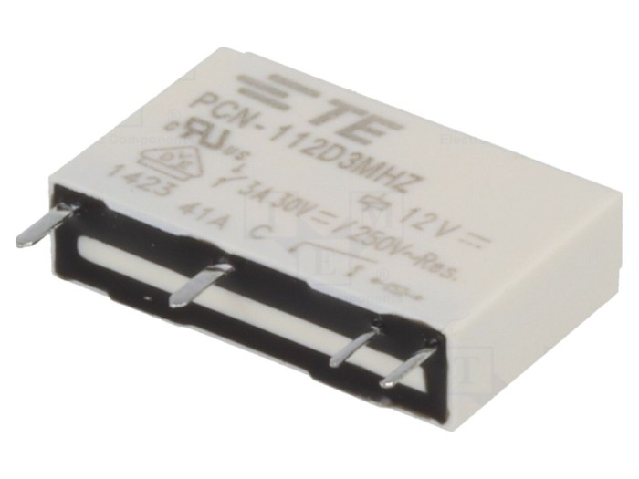 Releu electromagnetic 12VDC 5A, PCB
