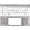 Palmrest Asus VivoBook Pro 15 X3500PC Argintiu fara touchpad