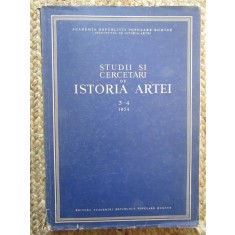 Studii si Cercetari de Istoria Artei - Nr. 3-4 Anul 1954