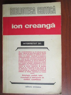ion creanga Interpretat de ... foto