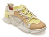 Cumpara ieftin Pantofi sport CAMPER albi, K201439, din piele naturala