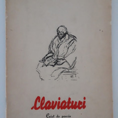 Carte veche Claviaturi Caiet de poezie