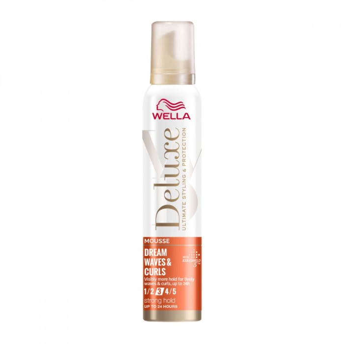 Spuma pentru par cu fixare puternica Dream Waves Wella Deluxe, 200ml, Wella