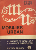 MOBILIER URBAN. ELEMENTE DE MOBILARE A SPATIILOR ORASENESTI, PETRE DERER, 1974