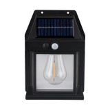 Lampa solara perete LED JF888, senzor miscare, 40W