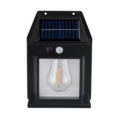 Lampa solara perete LED JF888, senzor miscare, 40W foto