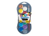 Acuarele Carioca Mettalic 12 cul/set + pensula