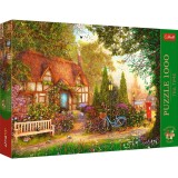 Cumpara ieftin Puzzle Trefl 1000 Premium Plus Tea Time Cabana Cu Stuf