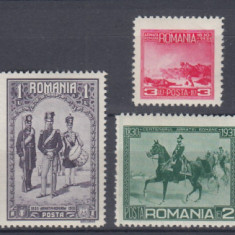 ROMANIA 1931 LP 89 CENTENARUL ARMATEI SERIE MNH