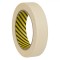 Banda Adezivă de Mascare, Model Standard, Culoare Ecru, Dimensiuni 35m x 2.5cm, Set 1 Bucată