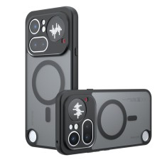 Husa Nothing Phone (4a) Pro Asteroid GSM PureFrost MagSafe, negru frost
