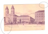 CP Arad - Biserica romaneasca, 1900, necirculata, animata, stare buna, Printata