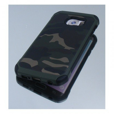 Husa Capac NX CAMOUFLAGE Samsung G920 Galaxy S6 Verde foto