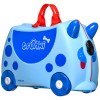 Valiza Copii Trunki Dougie Catelul, Troler Calatorie, Bagaj de Mana, 46x21x31 cm, 18L, 3-6 Ani, Albastru/Rosu