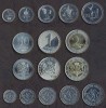 GEORGIA █ SET COMPLET DE MONEDE █ 1 + 2 + 5 + 10 + 20 + 50 Tetri + 1 + 2 Lari █ 1993-2006 █ UNC █ PESTE_2000_MONEDE_AICI █, Europa