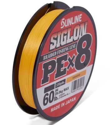 Fir Textil SUNLINE Siglon PE X8, Orange, 0.223mm, 13kg, 150m foto