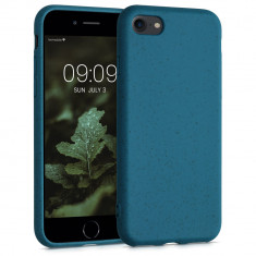 Husa pentru Apple iPhone 8 / iPhone 7 / iPhone SE 2, Fibre vegetale, Albastru, 49106.224, kalibri